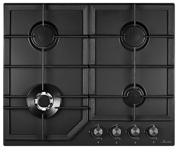 Газовая варочная панель Monsher MSG 60 Noir