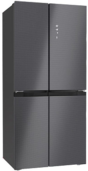 Холодильник LEX LCD450 graphite skin Cross Door