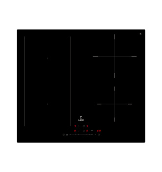 Варочная панель индукционная Lex EVI 641A BL