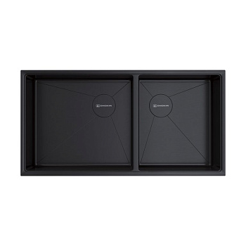 Кухонная мойка Omoikiri Taki 85-2-LB-U/IF Side-GB нерж. сталь/графит