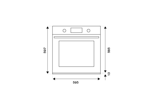 Духовой шкаф Bertazzoni F6011HERVPTAG
