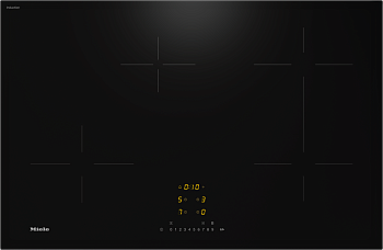 Варочная панель индукционная Miele KM 7373 FL черный