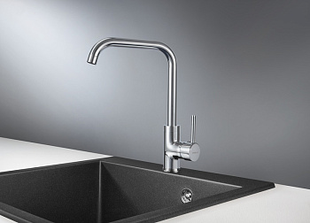 Смеситель для кухни Granula GR-0041, хром