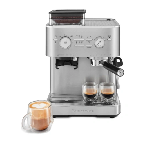Полуавтоматическая эспрессо-машина KitchenAid, 5KES6551ESX, нержавеющая сталь