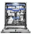 Встраиваемая посудомоечная машина Meferi MDW6073 COMFORT