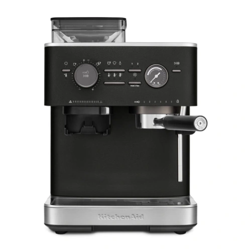 Полуавтоматическая эспрессо-машина KitchenAid 5KES6551EBK, чугун