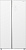 Холодильник Weissgauff WSBS 550 Built-in NoFrost Inverter White Glass