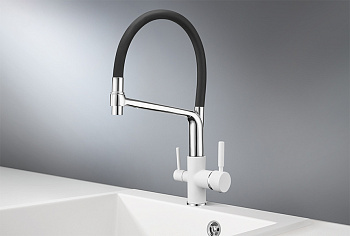 Смеситель для кухни Granula GR-0083, арктик