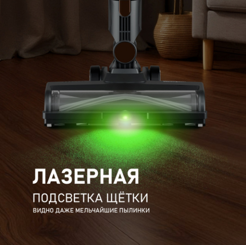 Вертикальный пылесос Weissgauff V17 BLDC 830 Graphite StormBlast Turbo