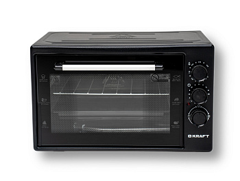 Мини печь Kraft KF-MO 3801 BL черный