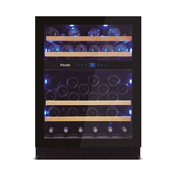 Встраиваемый винный шкаф Pando PVMB 60-46CRL