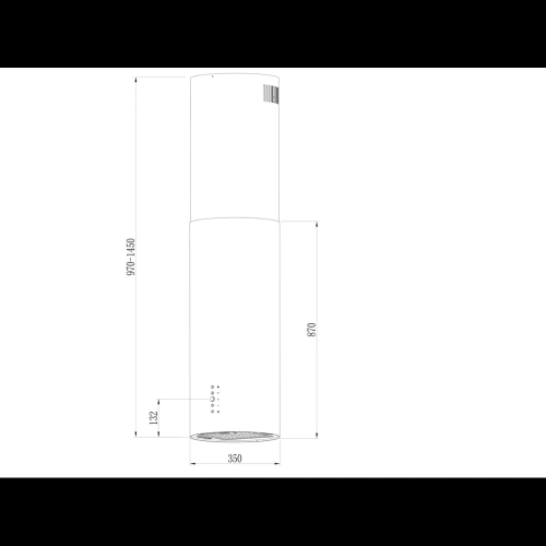 Вытяжка FRANKE REEF WH 35