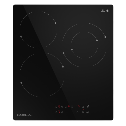 Электрическая варочная панель HOMSair HVC43DBK