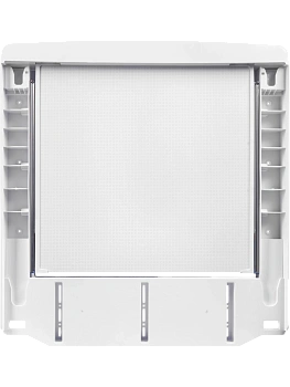 Планка соединительная с полкой белая Hiberg W