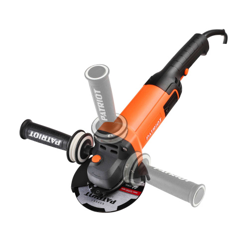 Машина углошлифовальная PATRIOT AG 128, 1300Вт