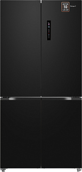 Холодильник Weissgauff WCD 510 Built-in Inverter NoFrost Dark Inox