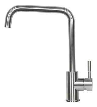 Смеситель Zigmund & Shtain 1400 ZS НЕРЖ.ПОЛИР