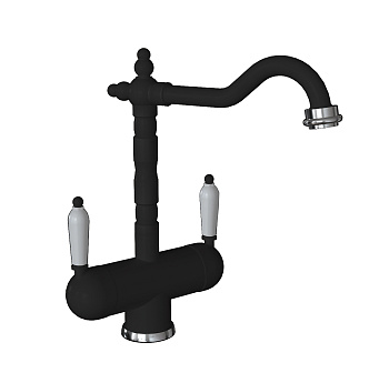 Кухонный смеситель Florentina Ария Антрацит