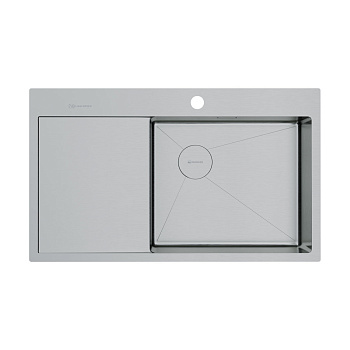 Мойка Omoikiri Akisame 86-R Side-IN нерж. сталь/нержавеющая сталь