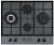 Варочная панель газовая Lex GVG 644T M GR