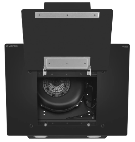 Наклонная пристенная вытяжка Meferi AIRBOX60BK POWER
