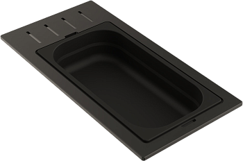 Контейнер Omoikiri DC-01-1-GB нерж.сталь/графит