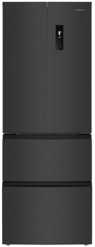 Холодильник-морозильник MAUNFELD MFF180NFSBE01