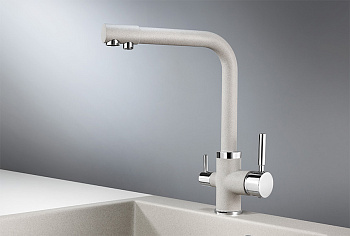 Смеситель для кухни Granula GR-2015, базальт