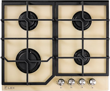 Газовая варочная поверхность LEX GVG 642 IVORY