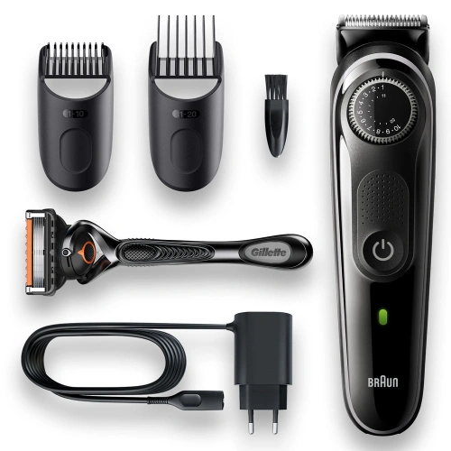 Триммер Braun BT5342 + Бритва Gillette