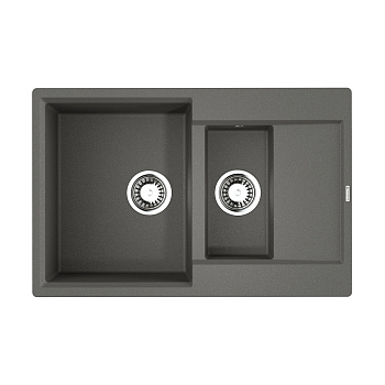 Мойка Omoikiri Daisen 78-2T-PL Tetogranit/платина