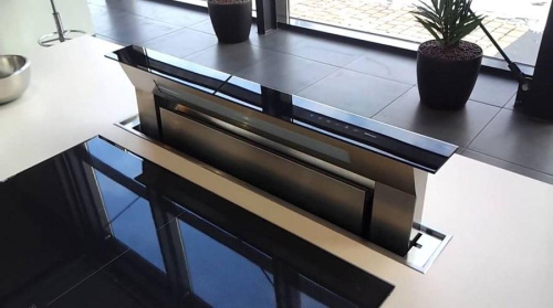 Вытяжка Falmec DOWNDRAFT GLASS BLACK 90