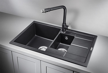 Кухонная мойка Granula Гранула GR-7802, шварц