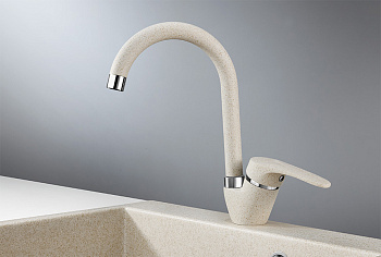 Смеситель для кухни Granula GR-1024, пирит