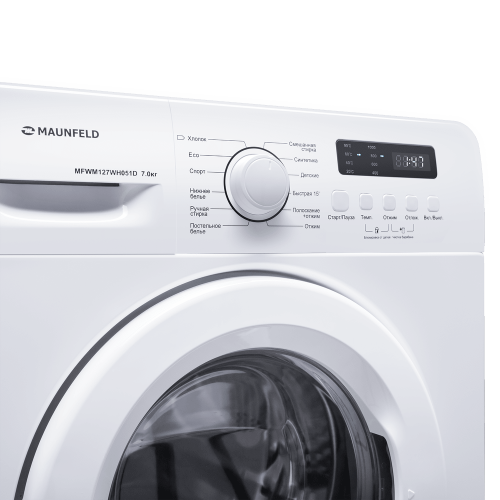 Стиральная машина Maunfeld MFWM127WH051D