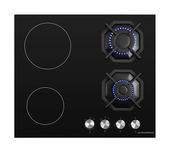 Комбинированная варочная панель Maunfeld EEHG.642VC.2CB/KG