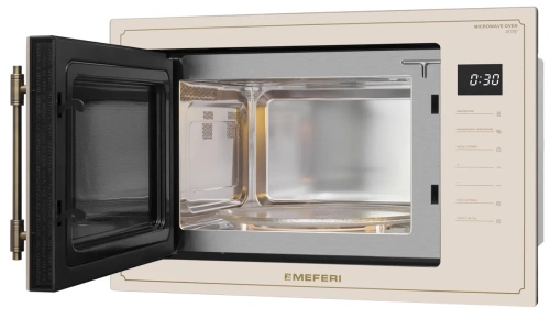Встраиваемая микроволновая печь Meferi MMO6025BG RETRO