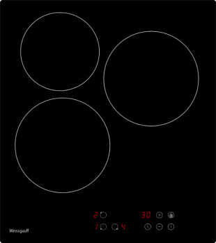Стеклокерамическая панель Weissgauff HV 430 BA