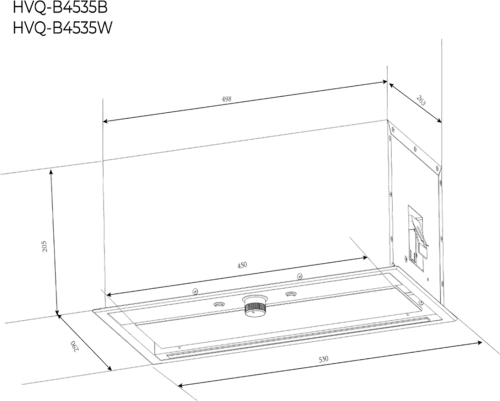 Вытяжка Haier HVQ-B4535W
