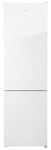 Холодильник Hiberg RFC-400DX NFGW (белое стекло)