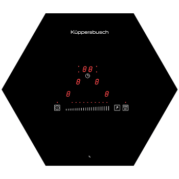 Индукционная варочная поверхность - соты Kuppersbusch EKWI 3740.0 S