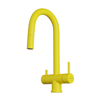 Смеситель Omoikiri Akita-S-SL латунь/sicilian lemon