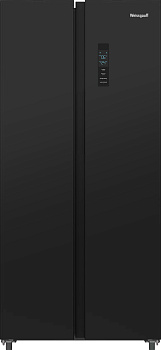 Холодильник Weissgauff WSBS 410 Inverter NoFrost Black