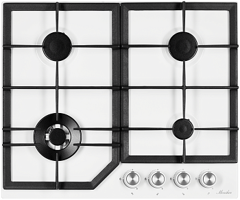 Газовая варочная панель Monsher MSG 60 Blanc