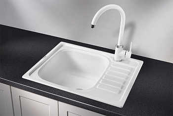 Кухонная мойка Granula Гранула GR-5801, арктик
