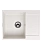 Кухонная мойка Kuppersberg MODENA 1B1D WHITE ALABASTER