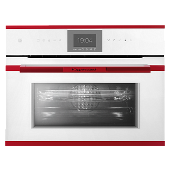 Компактный духовой шкаф с микроволнами Kuppersbusch CBM 6550.0 W8 Hot Chili