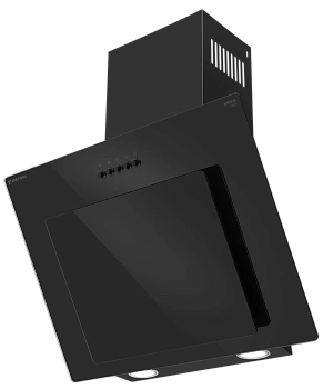 Наклонная пристенная вытяжка Meferi AIRBOX60BK POWER