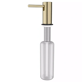 Дозатор для жидкого мыла Paulmark STORK, D006-LG, светлое золото