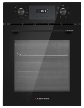 Духовой шкаф электрический Meferi MEO458BK COMFORT